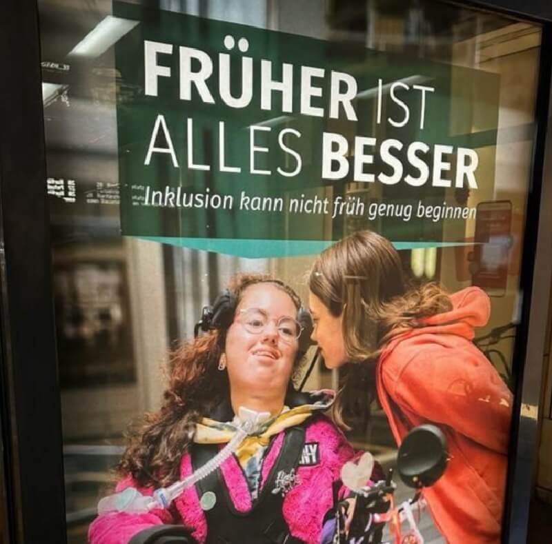 Früher ist alles Besser. Inklusion kann nicht früh genug beginnen.