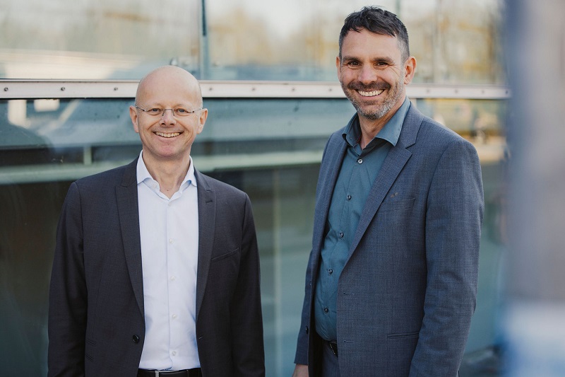 Vorstände Ernst-Albrecht von Moreau und Dr. Oliver Gosolits