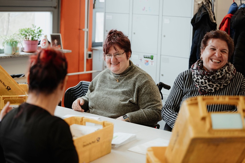 Spendenverwendung für Mitarbeitende mit Behinderung